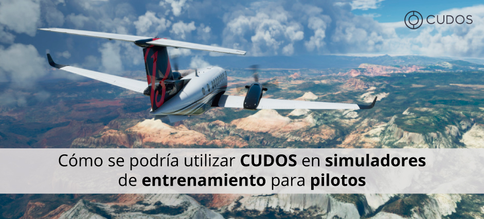 Cómo se podría utilizar CUDOS en simuladores de entrenamiento para pilotos