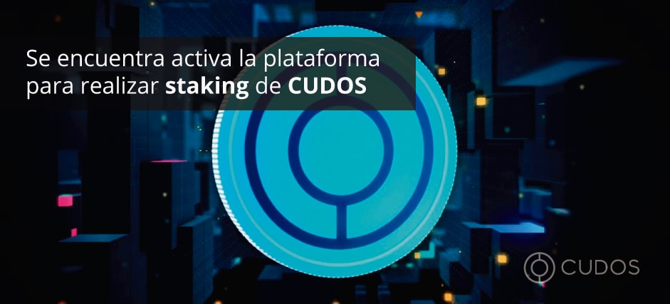 Se encuentra activa la plataforma para realizar staking de CUDOS